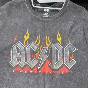 AC/DC Crop Top